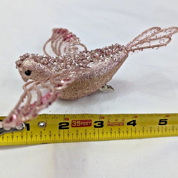 Pink And Gold Valentine Tree Ornament And Ribbon Kit - Picture 6 of 9